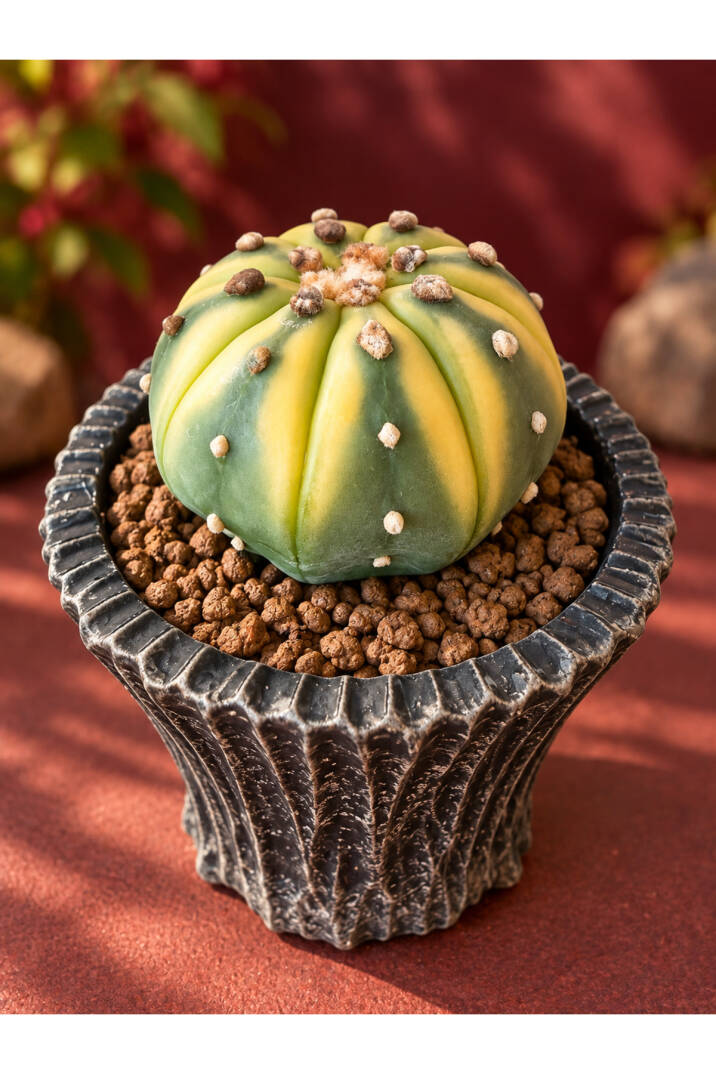Astrophytum Asterias “Yellow Groove”