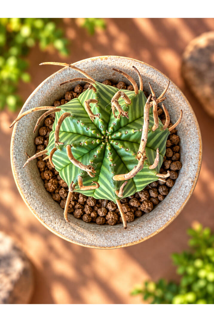 Euphorbia valida - Güney Afrika kökenli nadir sukulent - 2