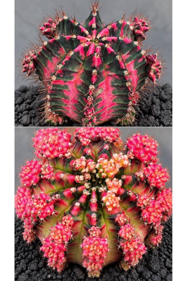 Gymnocalycium M. Variegata “T40 x MOMORATO” tohumları