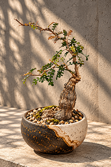 Operculicarya pachypus- Madagascar'dan Ağaç Göndeli Minyatür Bonsai Formunda Nadir Caudex Tür