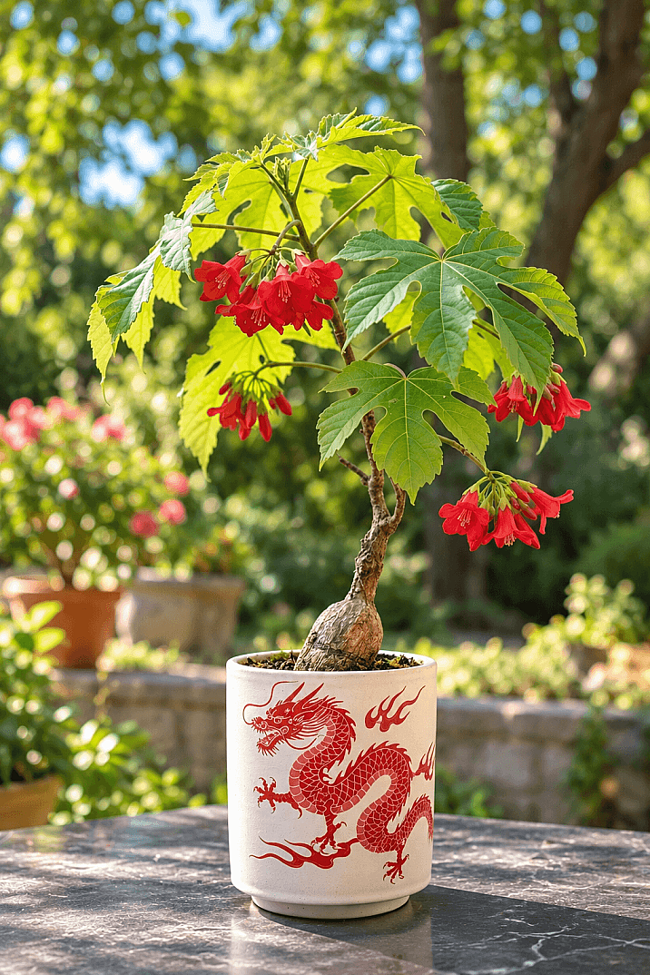 Sterculia colorata – Alev Çiçeği Ağacı / Flame Flower Tree - 2