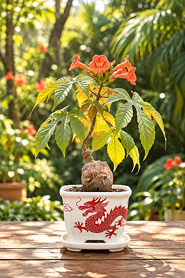 Sterculia colorata – Alev Çiçeği Ağacı / Flame Flower Tree