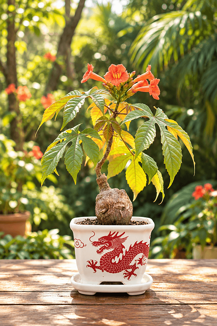 Sterculia colorata – Alev Çiçeği Ağacı / Flame Flower Tree