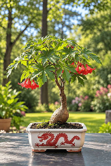 Sterculia colorata – Alev Çiçeği Ağacı / Flame Flower Tree - 3